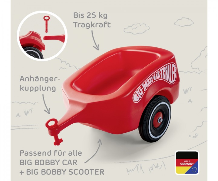 Actual product image BIG Bobby Car Classic Trailer