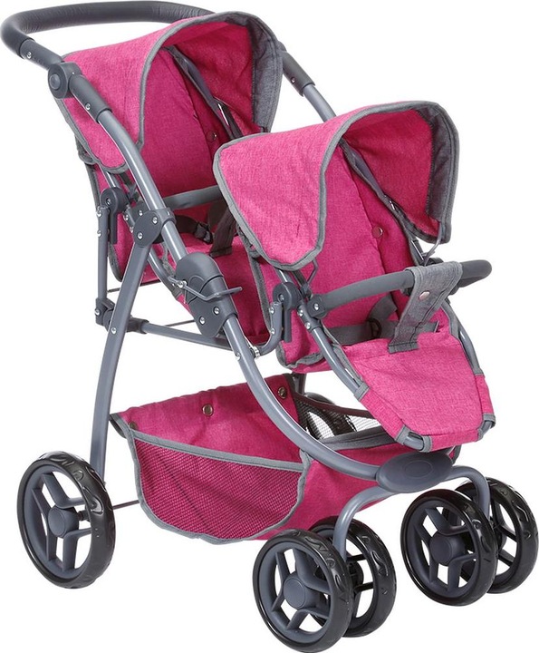 Immagine prodotto Knorrtoys Carrozza per bambole gemelle Milo berry