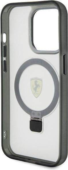 Produktbild Ferrari FEHMP15XUSCAK iPhone 15 Pro Max 6.7" czarny/black hardcase Ring Stand 2023 Collection MagSaf (Apple iPhone 15 Pro Max)