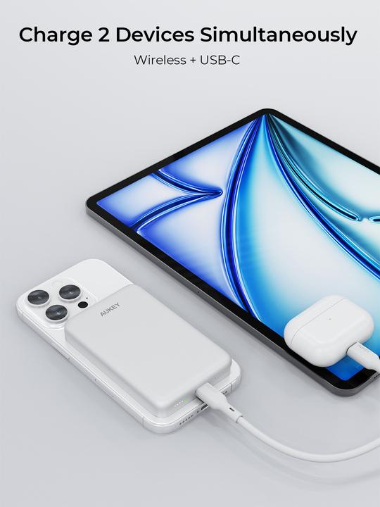 Image du produit Aukey MagFusion M (10000 mAh, 20 W, 36 Wh)