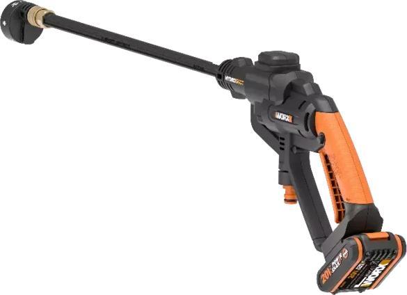 Productafbeelding Worx Hogedrukreiniger op accu Hydroshot WG620E 20 V incl. accu en lader (druk 25 bar, 120 l/u) (Oplaadbare batterij)