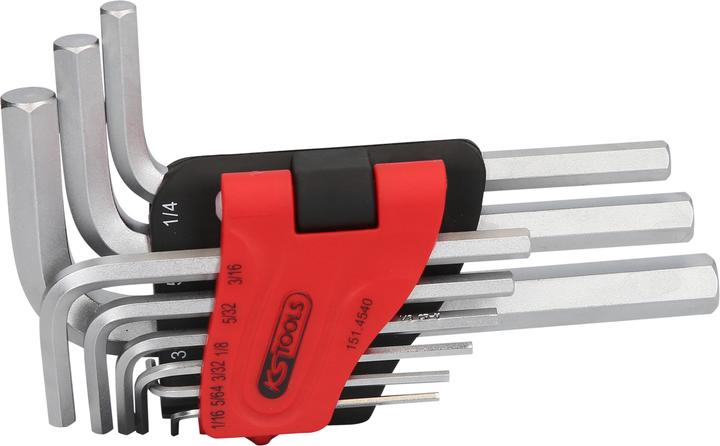 Actual product image KS Tools Angle pin wrench set in folding holder