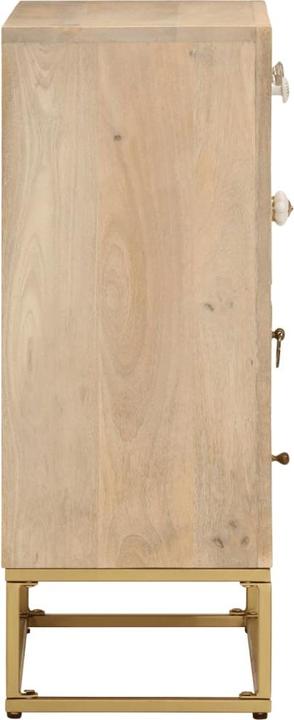 Image du produit vidaXL Commode et fer (30 x 55 x 76 cm)