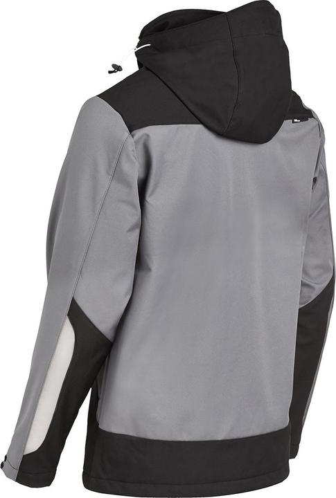 Productafbeelding FHB Heren softshell jas JANNIK grijs, zwart maat L (L)
