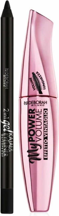 Actual product image Deborah Milano Dh Eye Mascara My Power Volume eyeliner (Black)