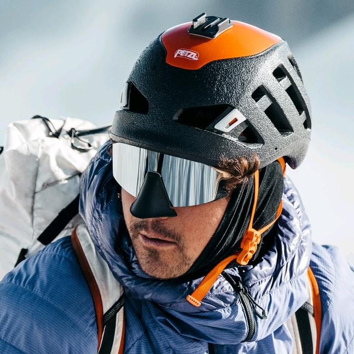 Actual product image Julbo Edge Cover Spectron S4 (VLT 5%) (Dark brown, Chestnut brown Brown Blue, Spectron 4 Brown Silver Flash)