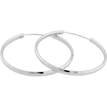 JVD, Ohrringe, Silver earrings rings SVLE0209XD500 - Diameter: 4 cm
