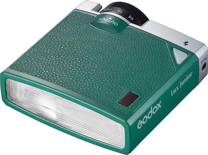 Actual product image Godox Retro Lux Junior Green (Plug-on flash, Canon, Fujifilm, Nikon, Olympus, Sony)