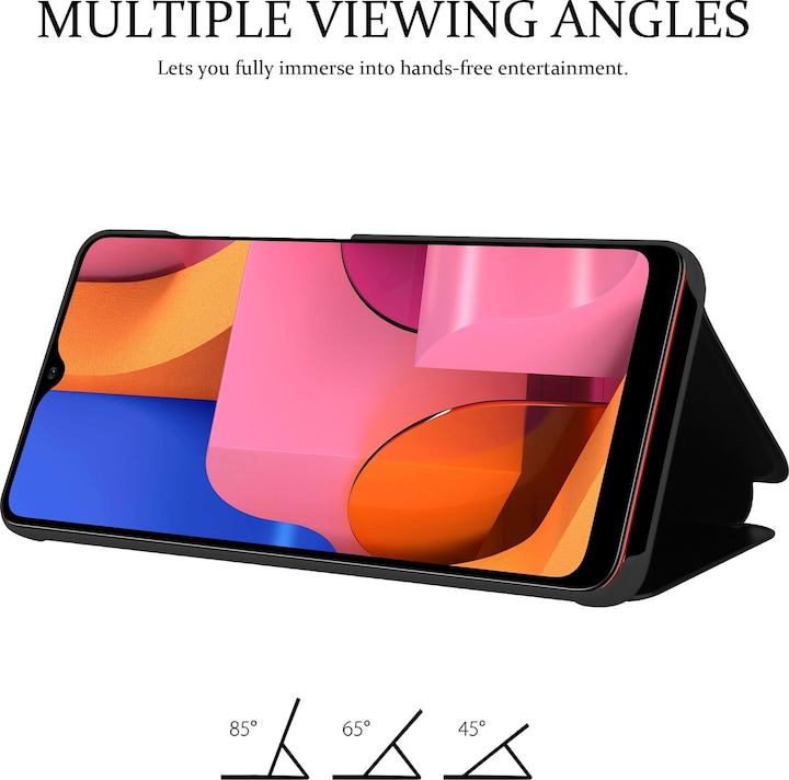 Image du produit Cadorabo Book Smart View Couverture miroir (Samsung Galaxy A21)