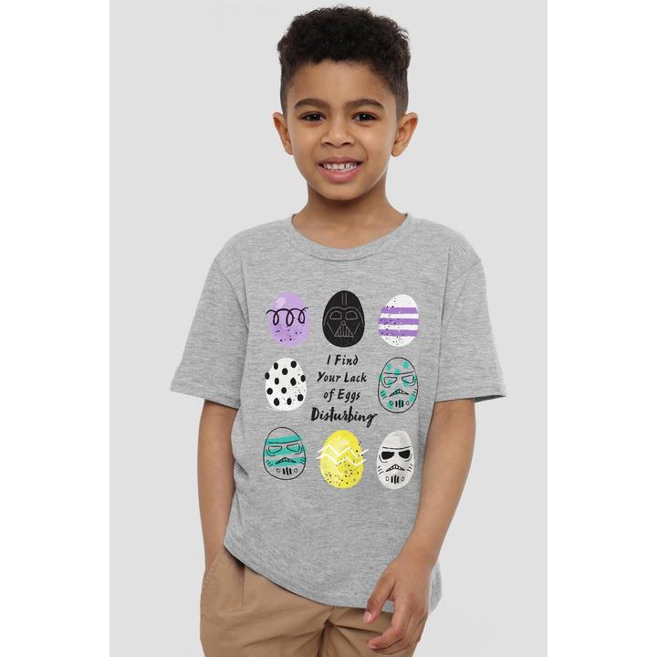 Immagine prodotto Star Wars Your Lack Of Easter Eggs Disturbing Maglietta Darth Vader Bambini (152, 158)