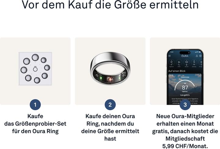 Image du produit Oura Kit de dimensionnement Ring Gen3