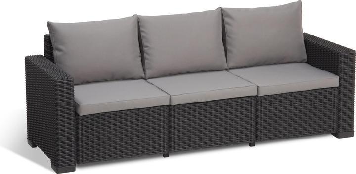 Allibert California 3-sofa PC-cl gr 004 std cappuchino 2022