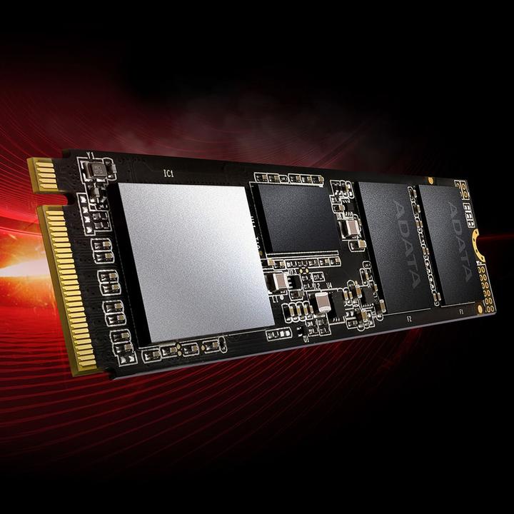 Image du produit Adata XPG SX8200 PRO 512 GB M.2 PCIE-SSD (512 Go, M.2 2280)