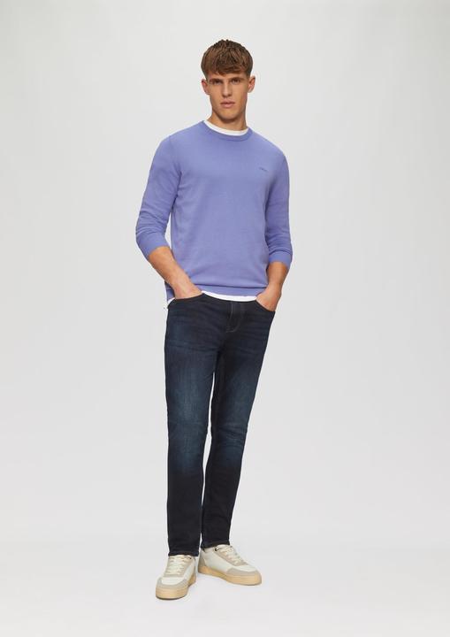 Produktbild S.Oliver Strickpullover Strickpullover mit Logo-Stickerei (XXL)