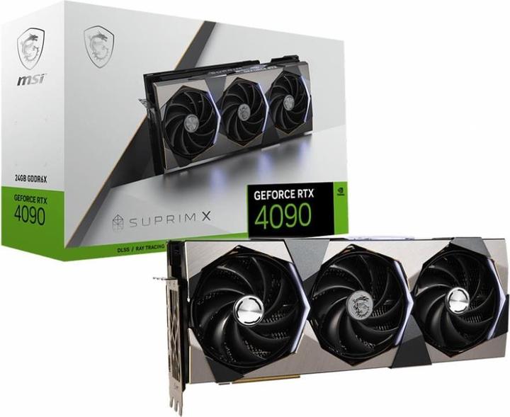 Actual product image MSI GeForce RTX 4090 SUPRIM X 24G (24 GB)