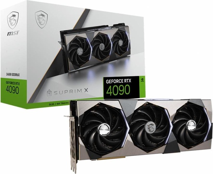 Image du produit MSI GeForce RTX 4090 SUPRIM X 24G (24 Go)