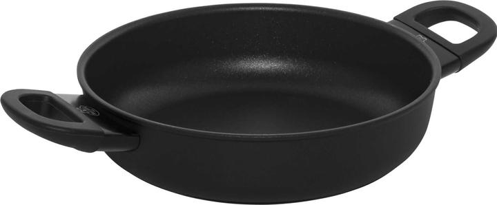 Actual product image Ballarini Patelnia Avola głęboka z 2 uchwytami tytanowa 24 cm 75002-922-0 (24 cm, Frying pan, Aluminium, Stainless steel)