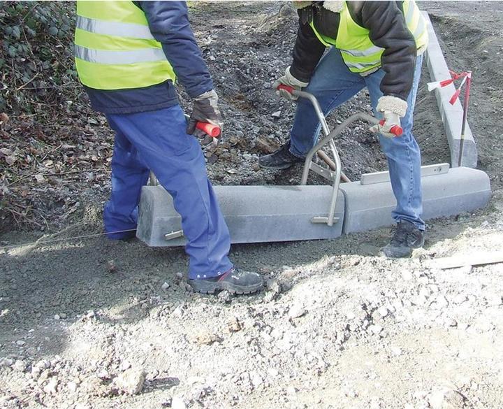 Productafbeelding Probst Stoepsteentang BZ Grijpbereik 0 - 400 mm Draagvermogen 150 kg Eigen gewicht 3,8 kg, galvanisch ve... (400 mm)