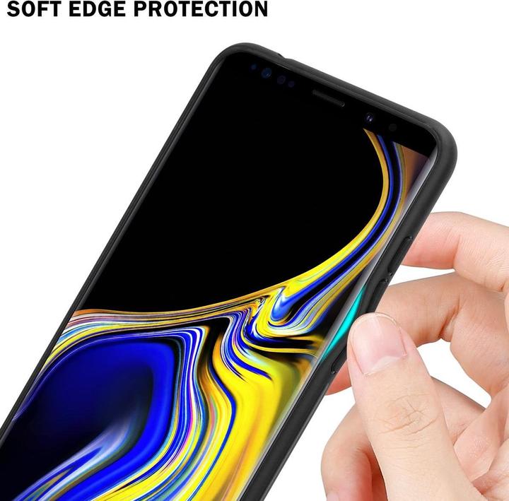 Actual product image Cadorabo TPU Striped Glass Cover (Samsung Galaxy Note 9)