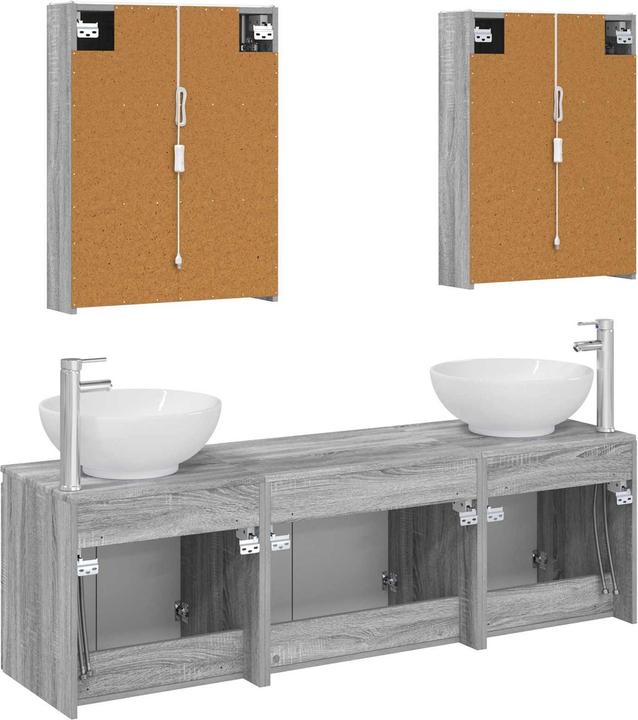 Produktbild vidaXL Badezimmerschrank-Set