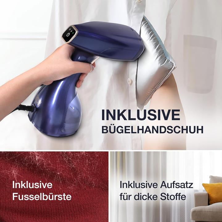 Immagine prodotto Lebenlang Dampfbügeleisen (1500 W, 25 g/min)