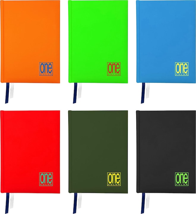 Produktbild Blasetti One Colour Daily Diary Diary 12 Months Non Data CM 13 x 18 8013 (13 x 18 cm, Liniert)