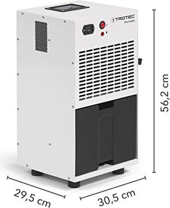 Actual product image Trotec 1120001110 TTK 75 ECO Luftentfeuchter Bautrockner 20L/24H (45 m², 20 l/24h)