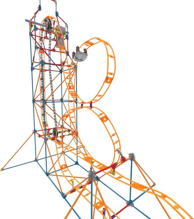Produktbild K'Nex | Amazin' 8 Coaster | Construction Set for Boys and Girls, Theme Park, Roller Coaster, 448 Pie