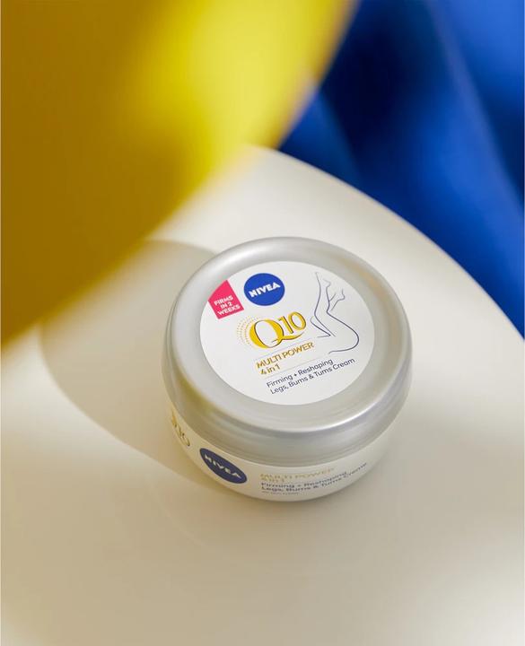 Immagine prodotto NIVEA Gel rassodante anticellulite Q10 Multi Power 5 in 1 (Gel Rassodante + Cellulite) 200 ml (Lozione corpo, 300 ml)