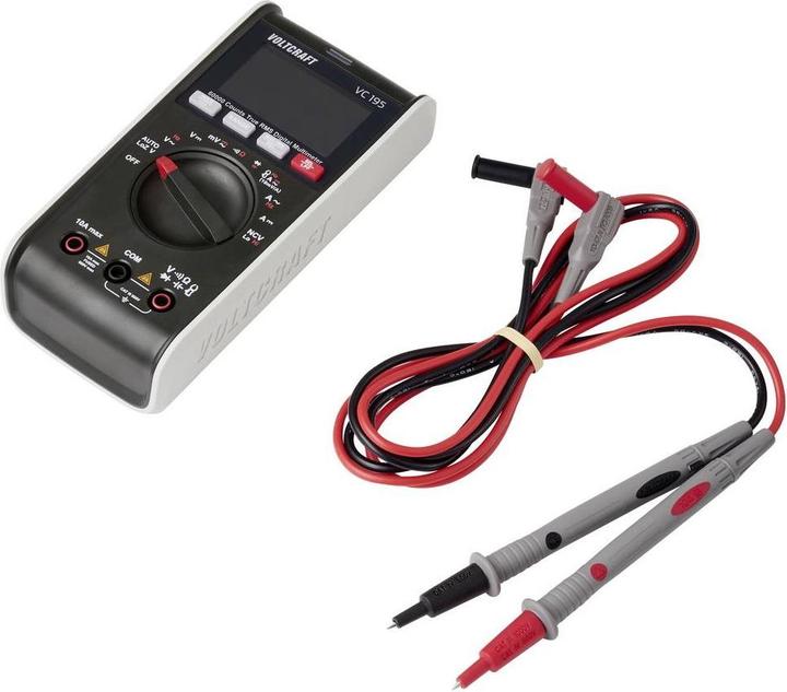 Actual product image Voltcraft VC195 Hand-held multimeter digital CAT III 600 V display Counts 60000 (VC-17059815) (CAT III 600V)