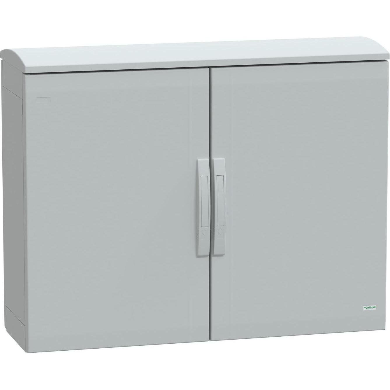 Schneider Electric, Verteilerschrank, Polyestergehäuse bodenst. Vers.PLAT oben NSYPLAT7103G