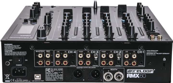 Produktbild reloop RMX-60 Digital (Clubmixer)