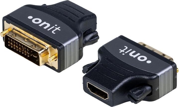 Image du produit Onit Adaptateur DVI-D - HDMI (HDMI, 4.34 cm)