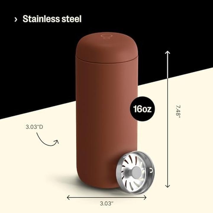 Actual product image Fellow Carter Move Mug - Thermo Mug - Sienna 473 Ml (0.47 l)