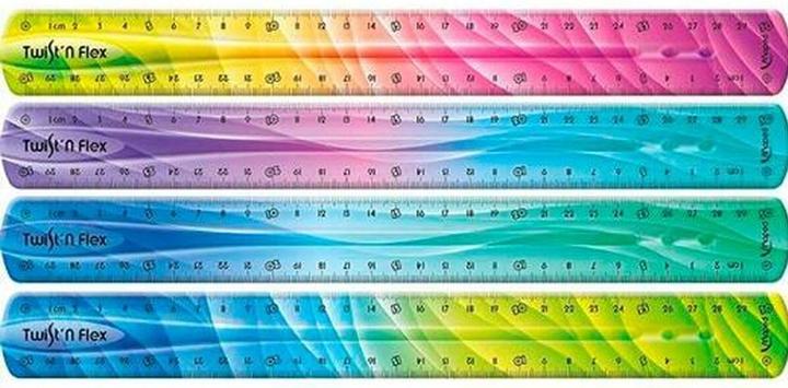Actual product image Maped Set of Twist'n Flex 30 cm rulers 20 pieces (30 cm)