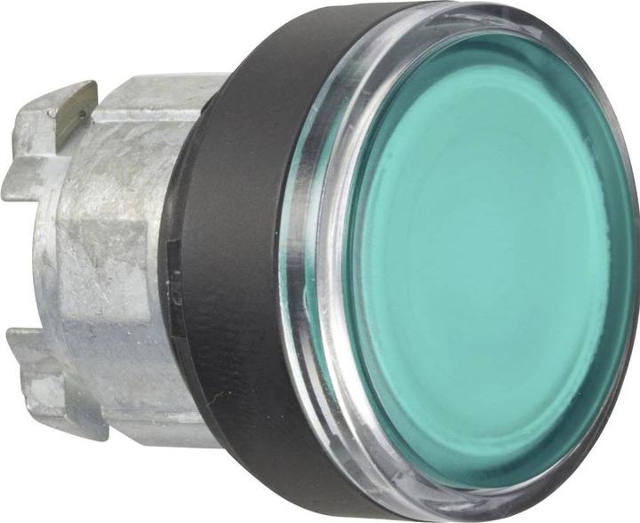Produktbild Schneider Electric Frontelem., grün, flach f. ZB4BW3337