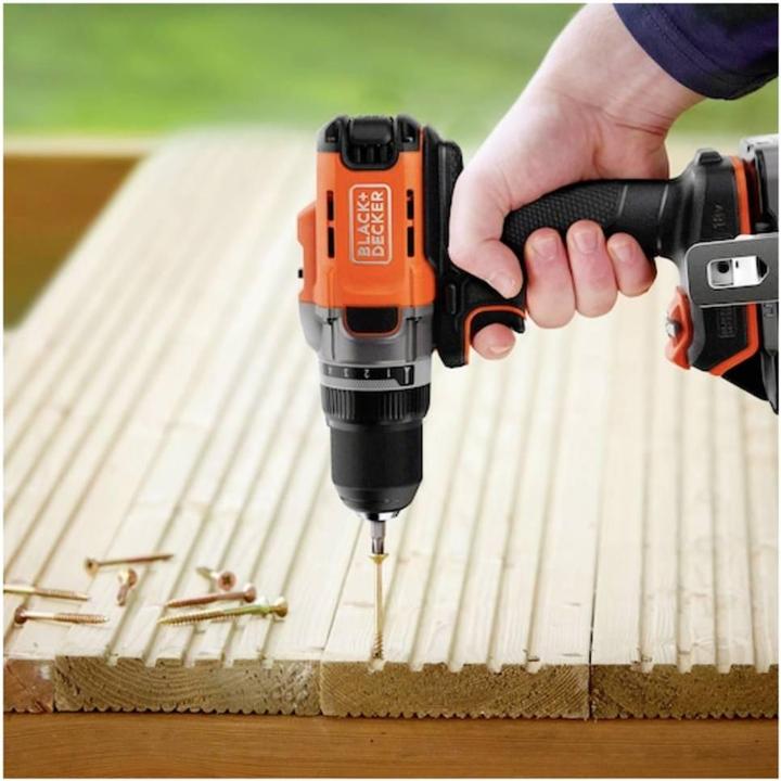 Productafbeelding Black & Decker Black&Decker accuboormachine 18V, zonder accu BCD382XN