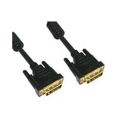 Cables Direct CDL 3m DVI-D Dual Link Cable 28AWG (3 m, DVI), Video Kabel