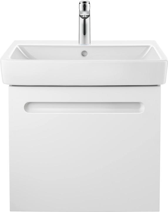 Immagine prodotto Duravit Lavabo per mobili n. 1 con troppopieno, 1 foro per rubinetto, bianco 600x460mm (460 mm, 600 mm)
