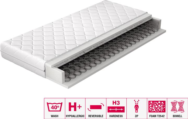 Actual product image ELTAP Orsola Microfibre (Spring core, 90 x 200 cm)