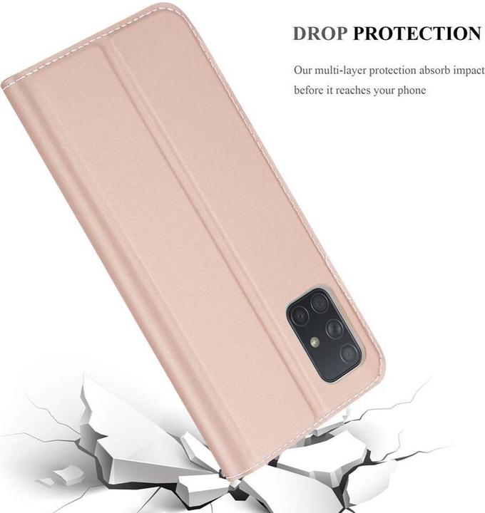 Actual product image Cadorabo Book Classy Style Cover (Samsung Galaxy A71)