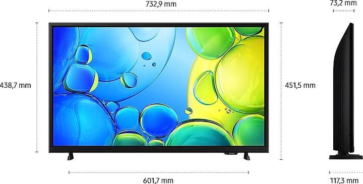 Produktbild Samsung TV GU32F6009FUXZG (32", LED, Full HD, 2025)