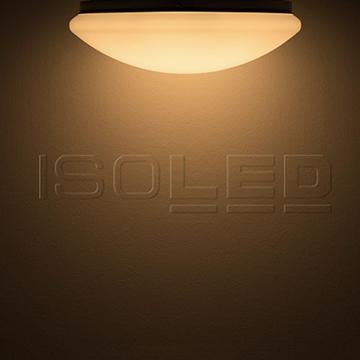 Actual product image Isoled LED ceiling/wall light 24W, white, IP54, warm white