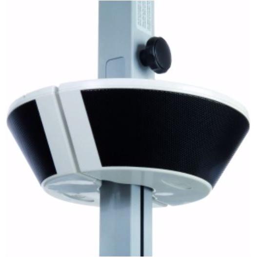 Kindermann Aktivbox Dome (1 Stk., 20 W), HiFi + Heimkino Lautsprecher, Weiss, Schwarz