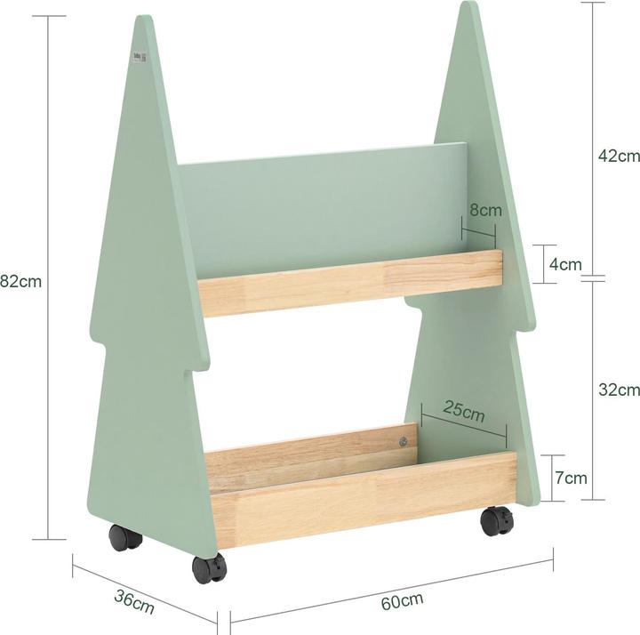 Produktbild SoBuy Arleth (60 x 36 x 82 cm)