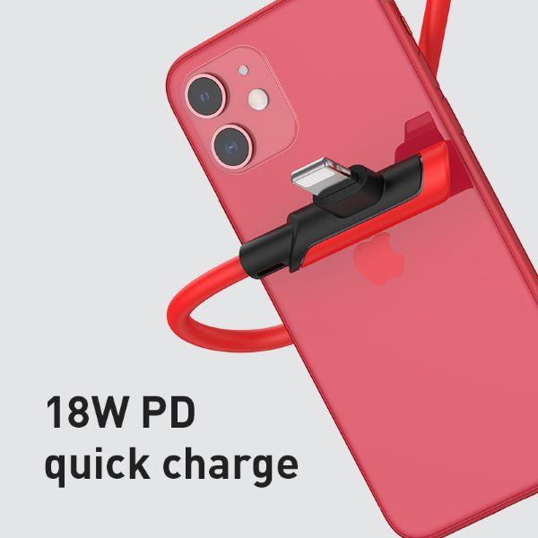 Image du produit Baseus Type de coude (1.20 m, USB 3.2 Gen 1, 18 W)