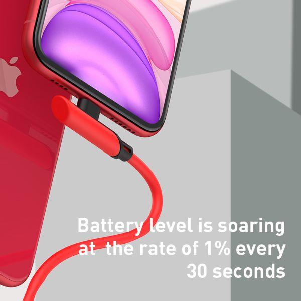 Image du produit Baseus Type de coude (1.20 m, USB 3.2 Gen 1, 18 W)