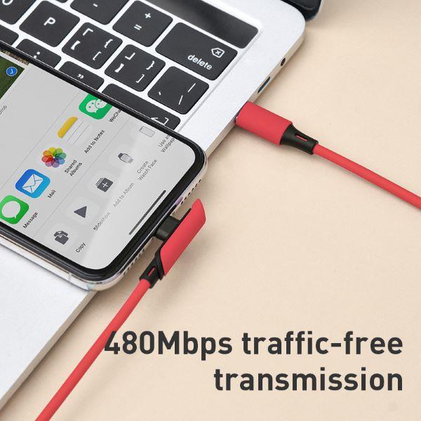 Image du produit Baseus Type de coude (1.20 m, USB 3.2 Gen 1, 18 W)