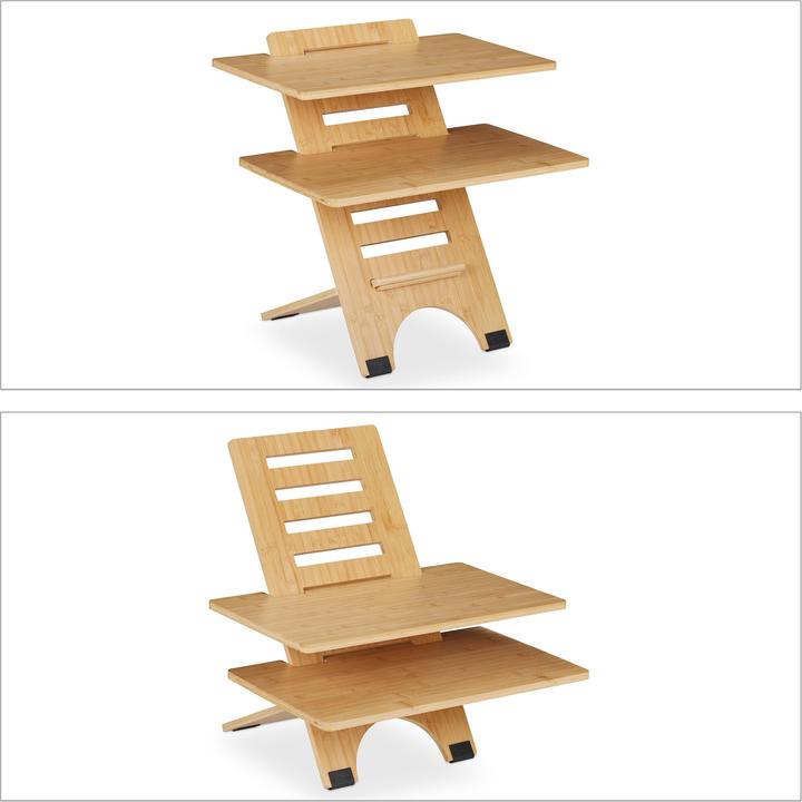 Image du produit Relaxdays Rehausse de bureau debout (60 x 61 x 61 cm)