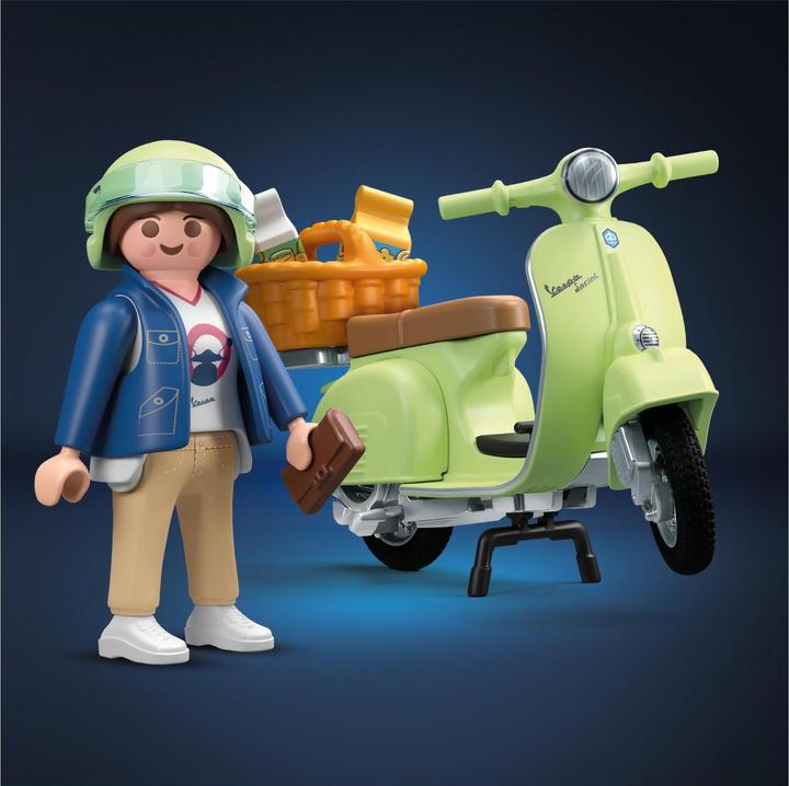 Actual product image Playmobil 1969 Vespa 150 Sprint Veloce (71621, Playmobil City Life)